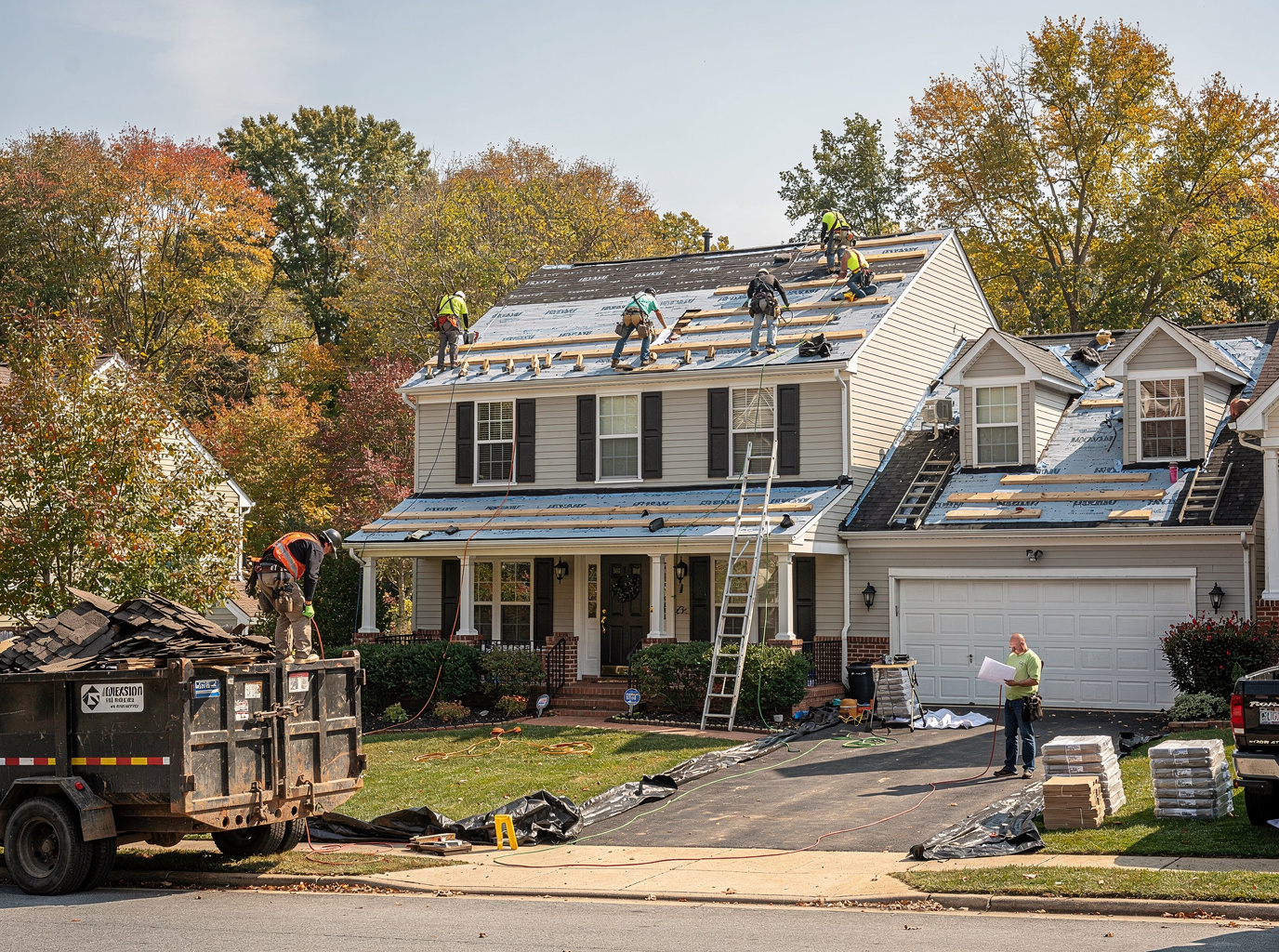 Roof Replacement Timeline in Frederick: What to Expect Day by Day